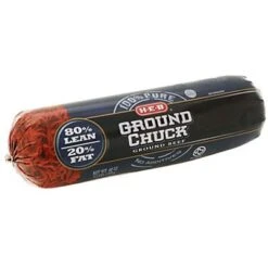H-E-B Ground Chuck 80% Lean Ground Beef