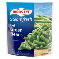 Birds Eye Steamfresh Cut Green Beans, Frozen Vegetable, 10 OZ