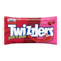 Twizzlers Pull-N-Peel Cherry Licorice Candy - 14oz