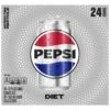 Pepsi Diet Soda Classic 12 Fl Oz 24 Count