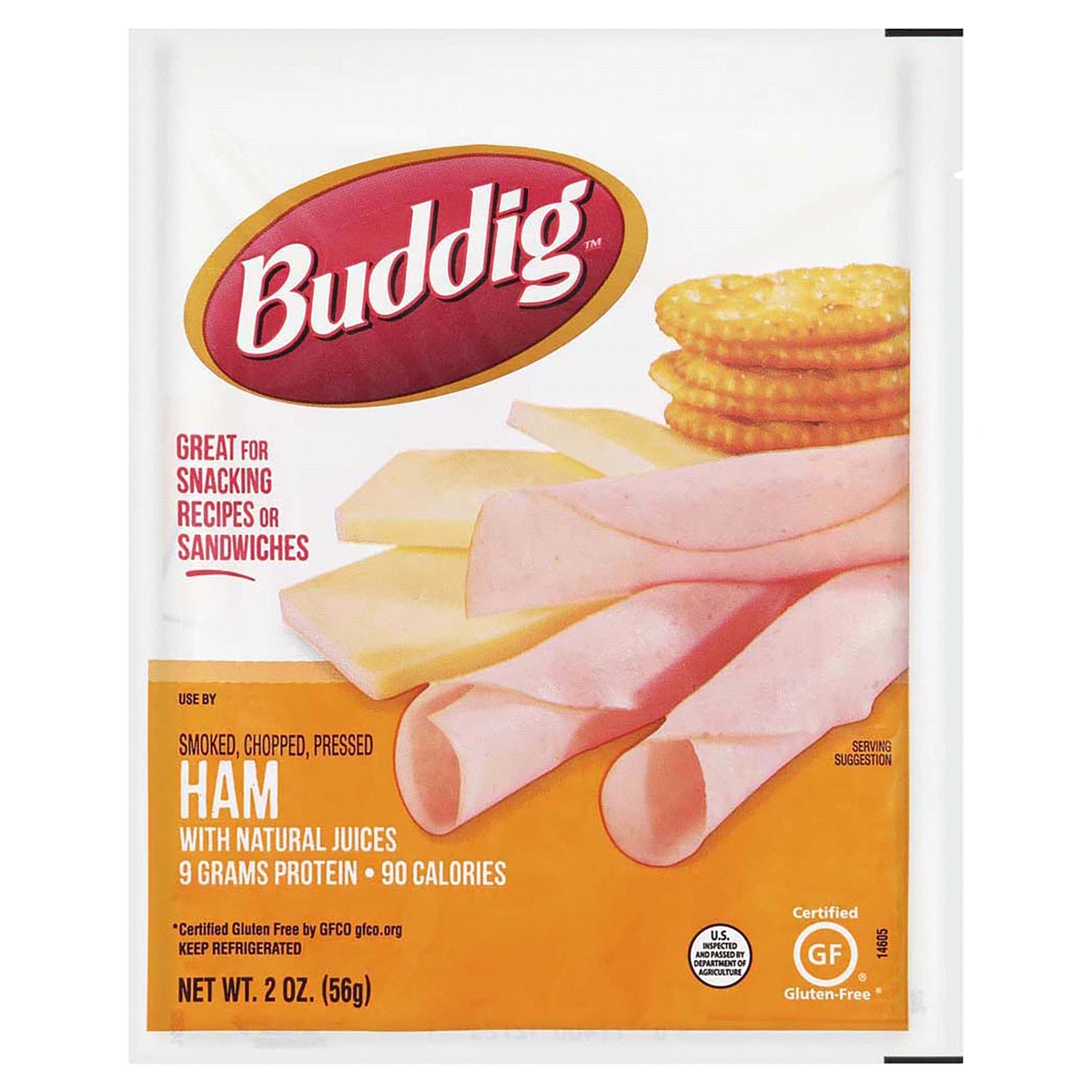 Buddig Original Ham, 2 Oz 3 Buddig Original Ham, 2 Oz