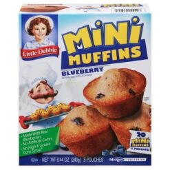 Little Debbie Mini Blueberry Muffins 5 Ea