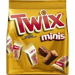 TWIX Caramel Cookie Chocolate Candy Bar, Sharing Size - 9.7oz
